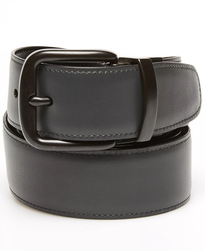 Translation missing: en.Original Penguin Men's Grey Day Logo Reversible Belt - Black-32