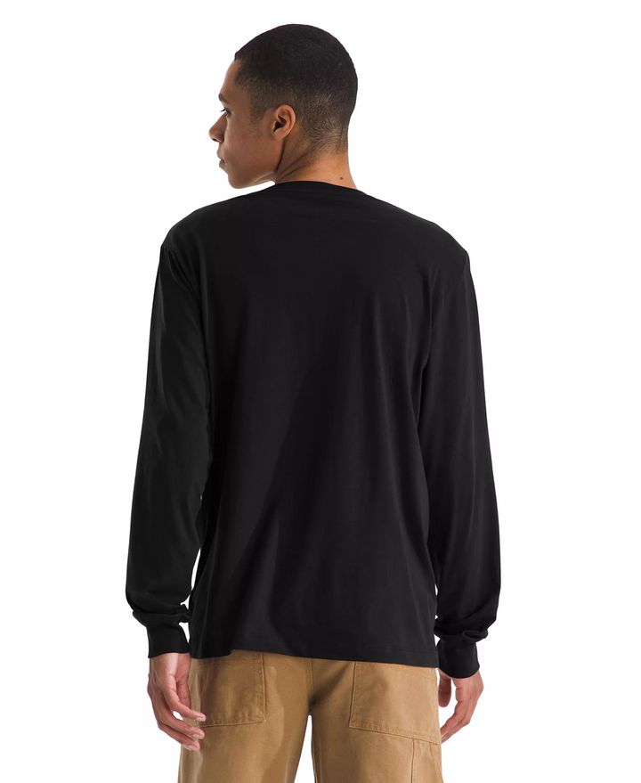 Translation missing: en.The North Face Men's Evolution Long-Sleeve Logo T-Shirt - TNF Black-Small