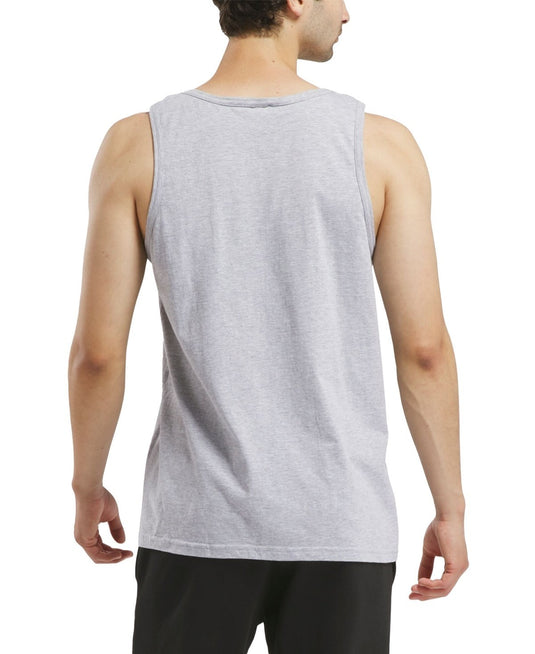 Translation missing: en.Reebok Men's Cotton Blend Graphic Tank - Heather Grey-XL