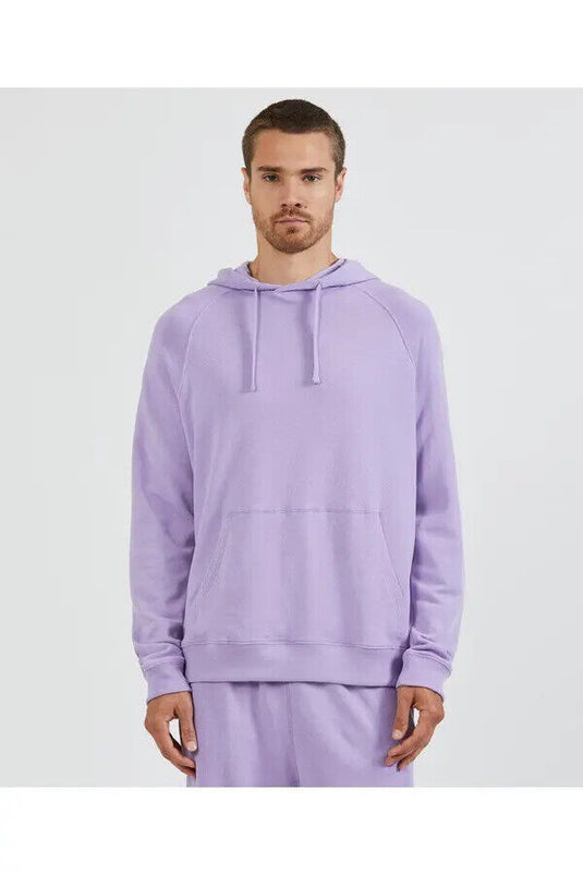 Translation missing: en.ATM Anthony Thomas Melillo Men's French Terry Hoodie in Lilac Purple-Size Small