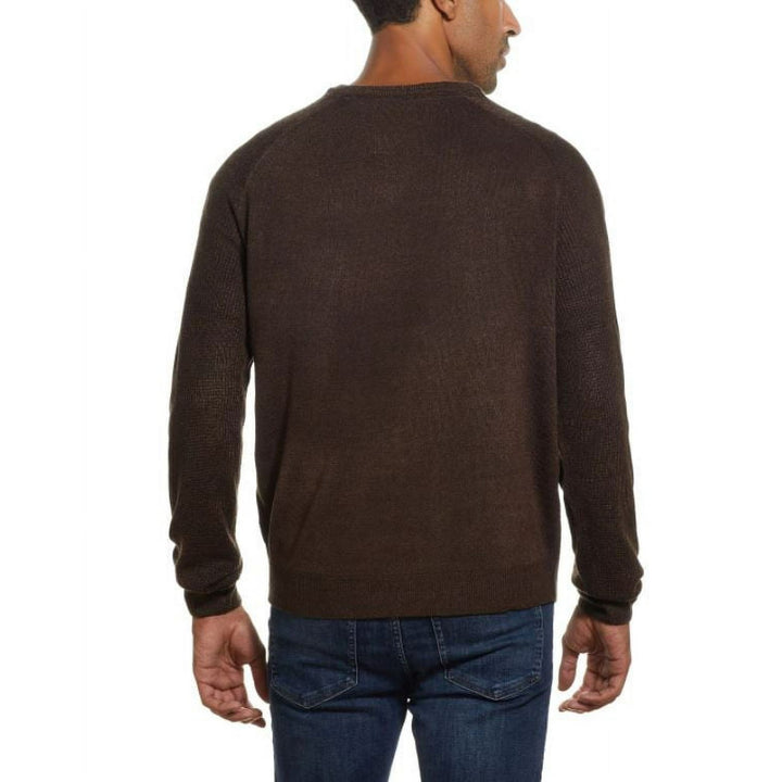 Translation missing: en.Weatherproof Vintage Men's Soft Touch Crew Neck Sweater Brown Bear-Medium