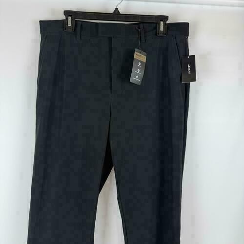 Translation missing: en.Alfani Alfatech Men's Classic-Fit Solid Stretch Dress Pants Deep Black-38x32