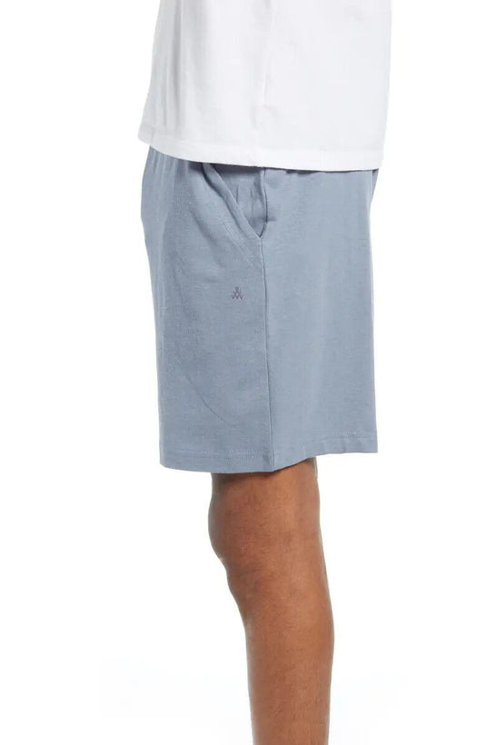 Translation missing: en.Alternative Men's Knit Lounge Shorts in Laguna Blue/Ombre Blue-Size 2XL