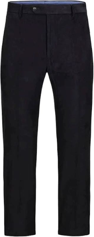 Translation missing: en.Tommy Hilfiger Mens Hall Modern-Fit Solid Corduroy Pants Black HATHPH0A-36/34