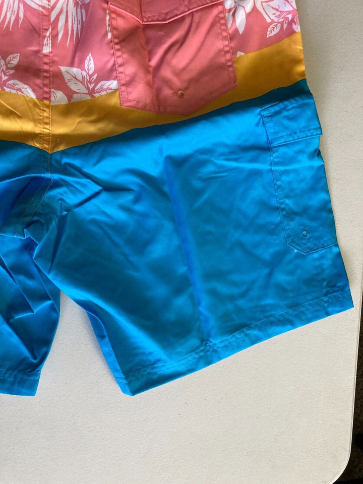 Translation missing: en.Club Room Men's Colorblocked 9" Quick Dry Swim Trunks Multicolor-Small 32-34