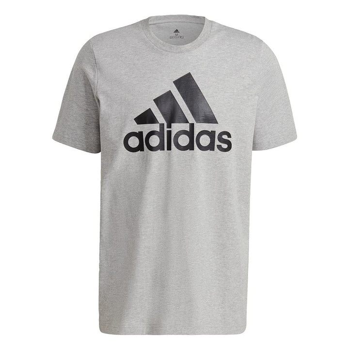 Translation missing: en.adidas Men's Badge of Sport Tee, Medium Grey Heather/Black, XX-Large