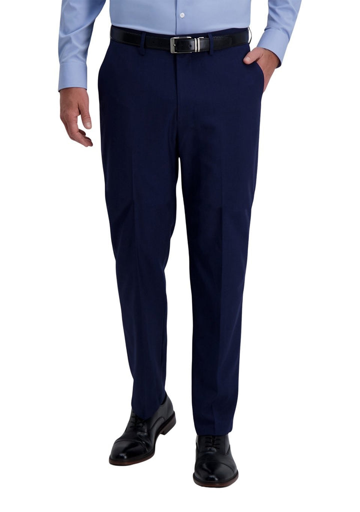 Translation missing: en.J.M. Haggar Men Premium Stretch Classic Fit Flat Front Dress Pants Black-32x30