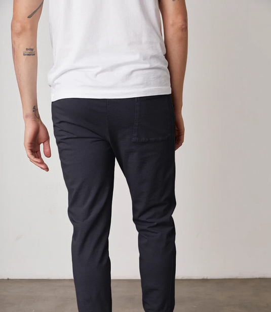 Translation missing: en.Velvet by Graham &amp; Spencer Jeremiah Drawstring Jogger Pants in Black-Large