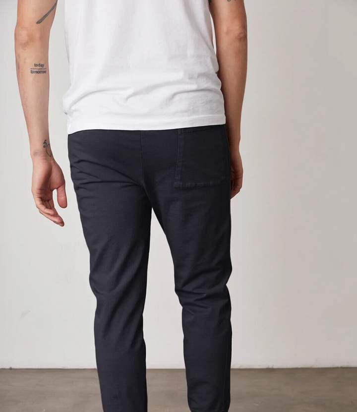 Translation missing: en.Velvet by Graham &amp; Spencer Jeremiah Drawstring Jogger Pants in Black-Large
