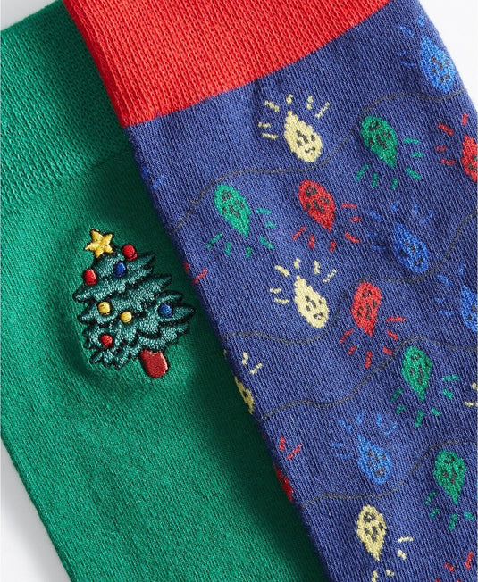 Translation missing: en.Hot Sox &amp; Club Room Mens 3 Pair Holiday Socks Assorted Colors-6.5-12.5