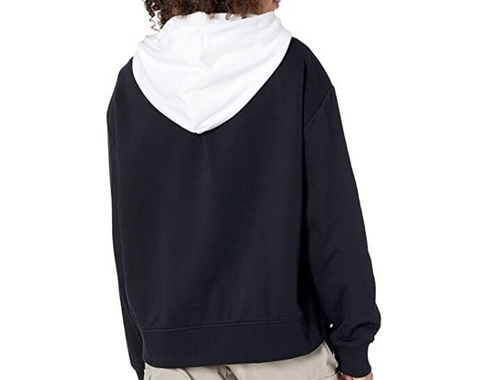 Translation missing: en.Calvin Klein Men's Colorblocked Logo-Print Hoodie in Black Beauty-XL