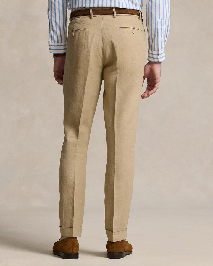 Translation missing: en.Polo Ralph Lauren Dress Pants Men's 38x30 Coastal Beige Linen Trousers