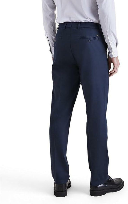 Translation missing: en.Dockers Big &amp; Tall Signature Khaki Pants Navy 50x32 Classic Fit Stain Defender