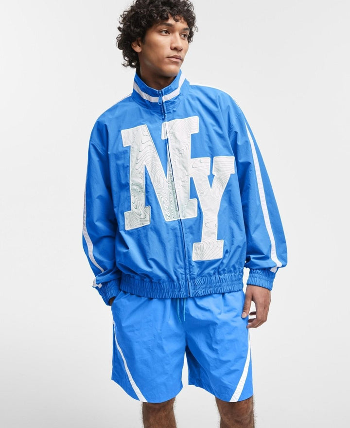 Translation missing: en.Mode of One Men's Relaxed Fit Ripstop Track Jacket Palace Blue-Medium