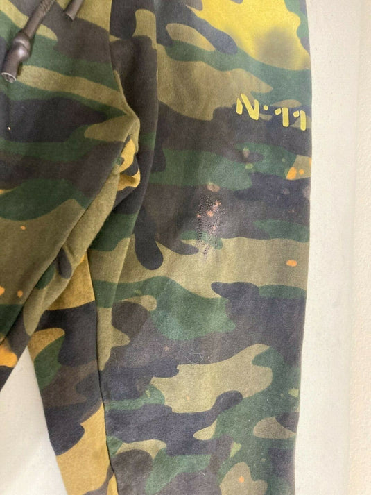 Translation missing: en.Eleven Paris Men's Acid Camo Fleece Jogger Destroyed in Acid Green Camo-Medium