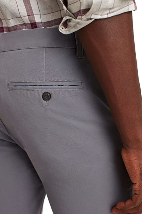 Translation missing: en.Bonobos Chino 2.0 Pants Graphites Gray 38W x 32L Slim Stretch Washed