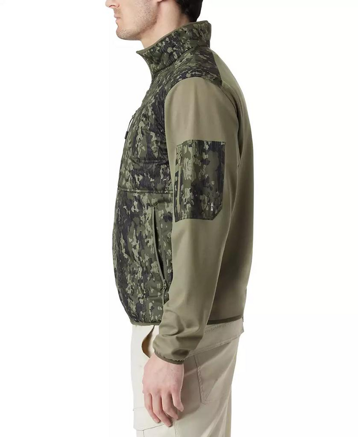 Translation missing: en.Bass Outdoor Men's Earlybird Runner Camo Jacket Bark Camo Deep Lichen-Large
