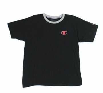Translation missing: en.Champion Men's Cotton Pajama T-Shirt in Black- Size Medium