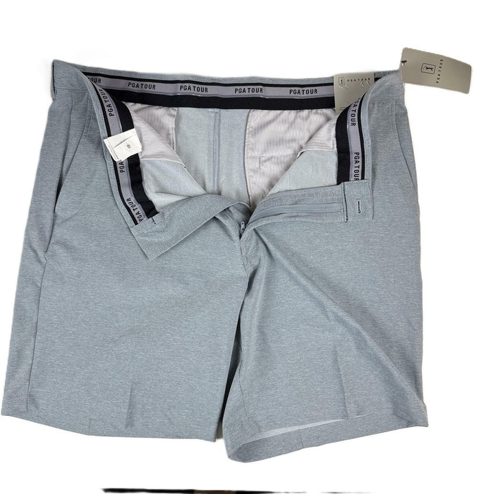 Translation missing: en.PGA Tour Golf Shorts Tradewinds Heathered Gray Size 44 Two-Tone 8in Inseam