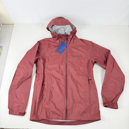 Translation missing: en.Columbia Men's EvaPOURation Omni Wick Rain Jacket Red Jasper_Size Small