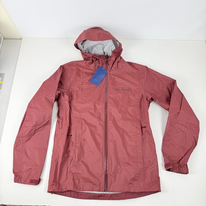 Translation missing: en.Columbia Men's EvaPOURation Omni Wick Rain Jacket Red Jasper_Size Small