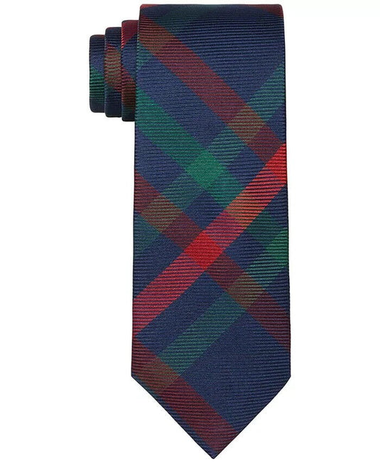 Translation missing: en.Tommy Hilfiger Silk &amp; Silk Blend Lot of 2 Plaid Ties Multicolor