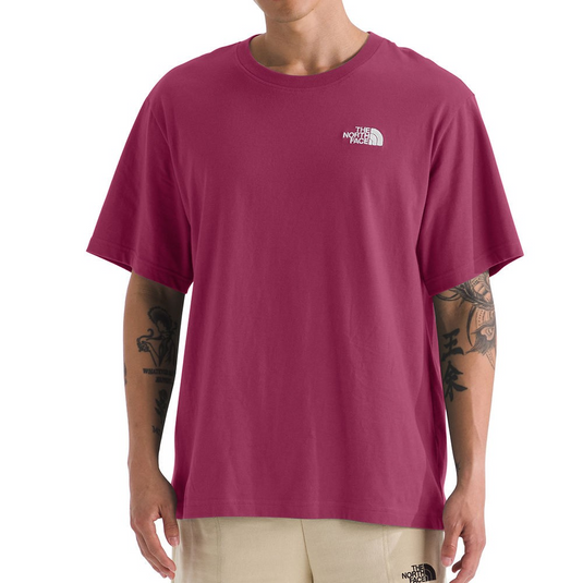Translation missing: en.The North Face Men's Short Sleeve Evolution Box Fit T-shirt - Cyber berry-Medium