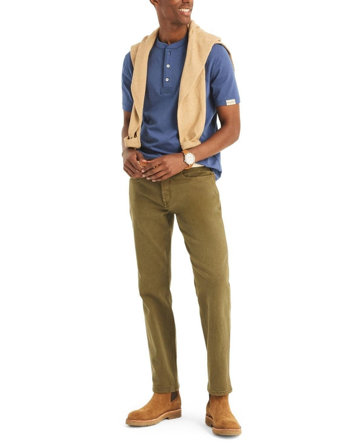 Translation missing: en.Nautica Men's Classic-Fit Solid Henley - Union Blue-Small