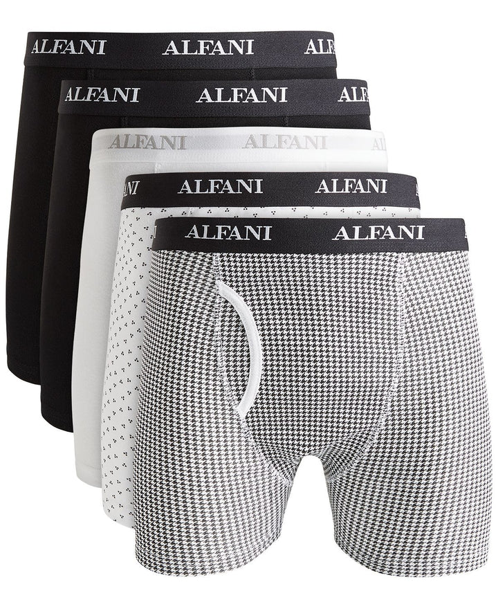 Translation missing: en.Alfani Men's 5-Pk. Boxer Briefs,Moisture Wicking, Tagless Design Assorted-Small
