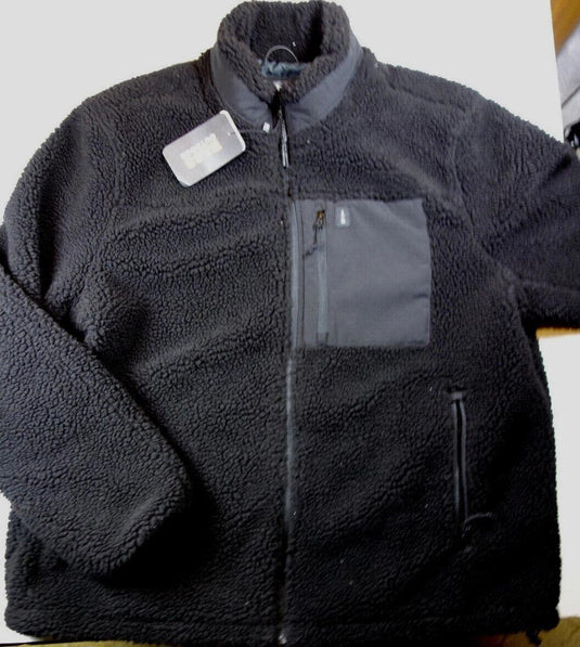 Translation missing: en.Bass Outdoor Men's Highline Trail Full-Zip Fleece Jacket Black Beauty-Small New