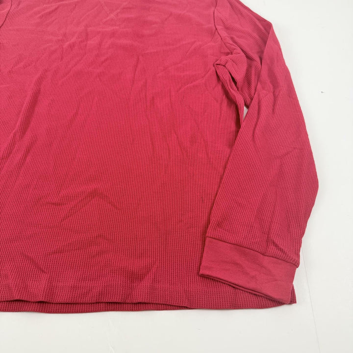 Translation missing: en.Club Room Men's Waffle Long-Sleeve T-Shirt &amp; Pajama Pant Set Jester Red-Medium