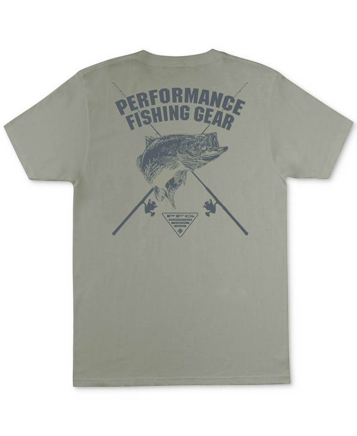 Translation missing: en.Columbia Men's Caster Performance Fishing Graphic T-Shirt - Safari Green_Medium