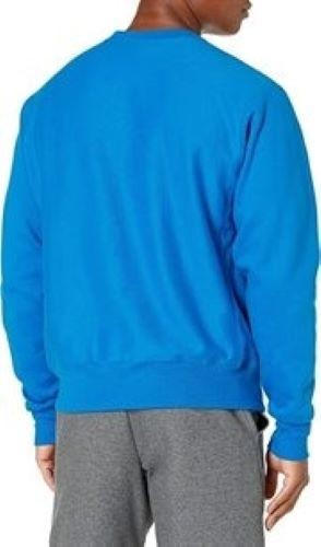 Translation missing: en.Champion Mens Reverse Weave Crew Script Logo Applique Sweatshirt Blue-Large