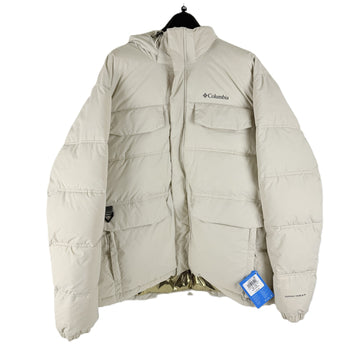 Translation missing: en.Columbia Mens Landroamer Hooded Puffer Parka Jacket Omni Heat Dark Stone-Size XL