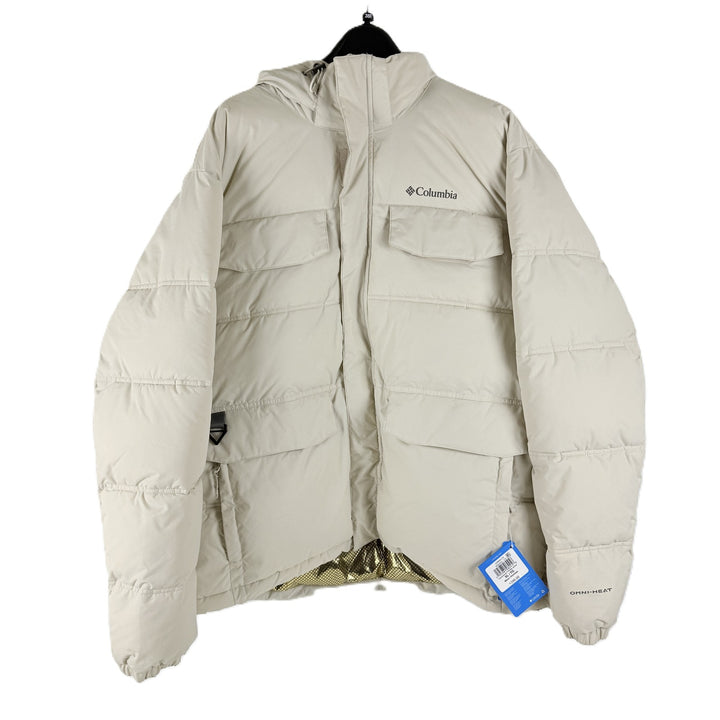 Translation missing: en.Columbia Mens Landroamer Hooded Puffer Parka Jacket Omni Heat Dark Stone-Size XL