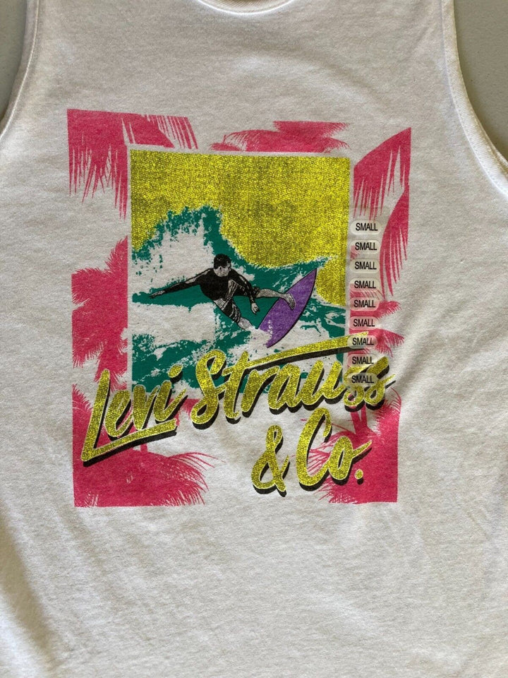 Translation missing: en.Levi's Men's Amped Tank in White-Size Small