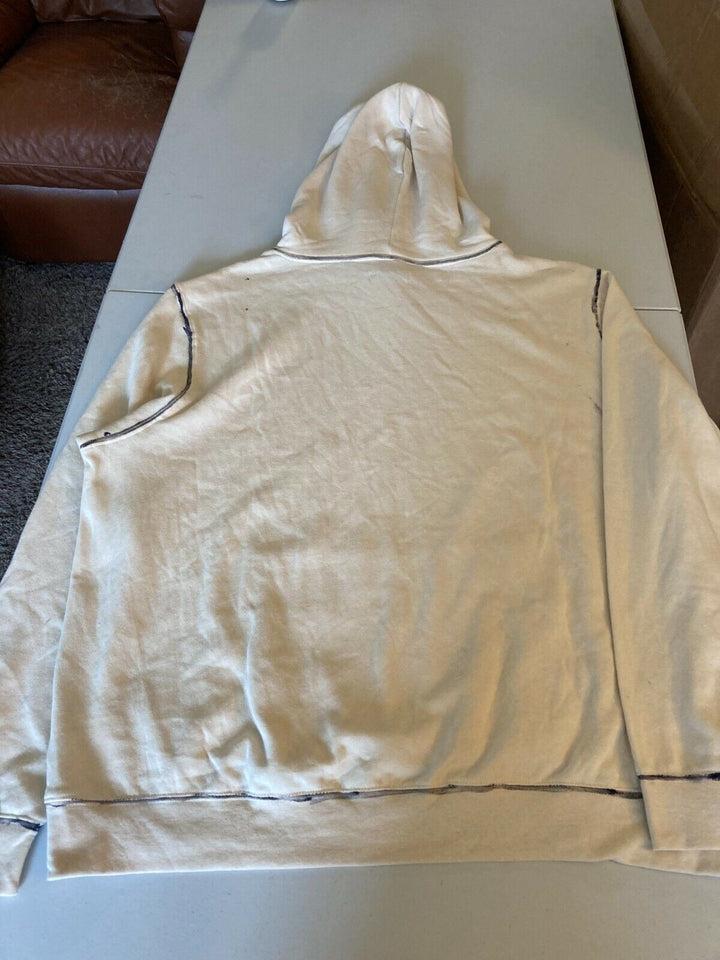 Translation missing: en.And Now This Men's Regular Fit Painted Seams Fleece Hoodie in Highbeam Tan-Small
