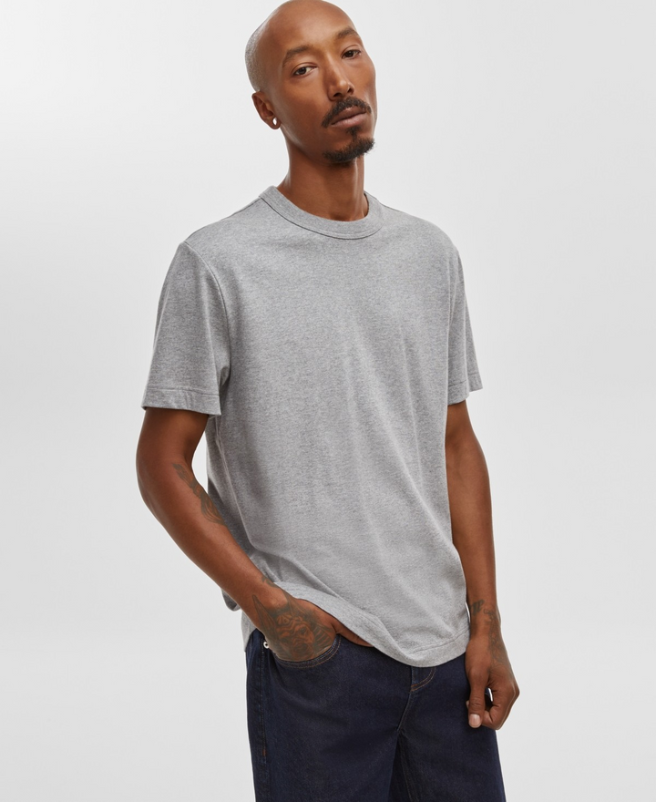 Translation missing: en.Mode of One Men's Regular-Fit T-Shirt Mid Gray Heather-Small