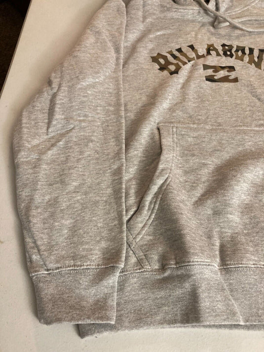 Translation missing: en.Billabong Premium Men's Arch Fill Hoodie in Gray Heather ABYFT00283-Medium