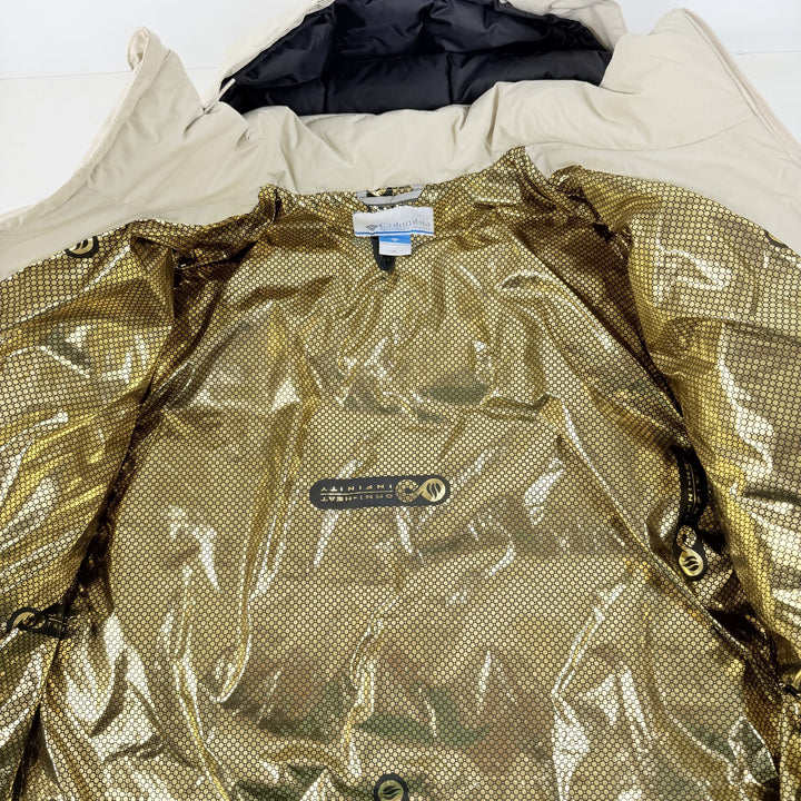 Translation missing: en.Columbia Mens Landroamer Hooded Puffer Parka Jacket Omni Heat Dark Stone-Size XL