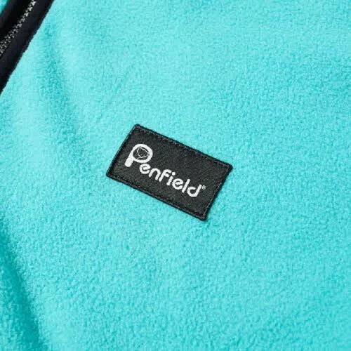 Translation missing: en.Penfield Men's Melwood Fleece Half-Zip Fleece Sweater Baltic Teal-Size Medium