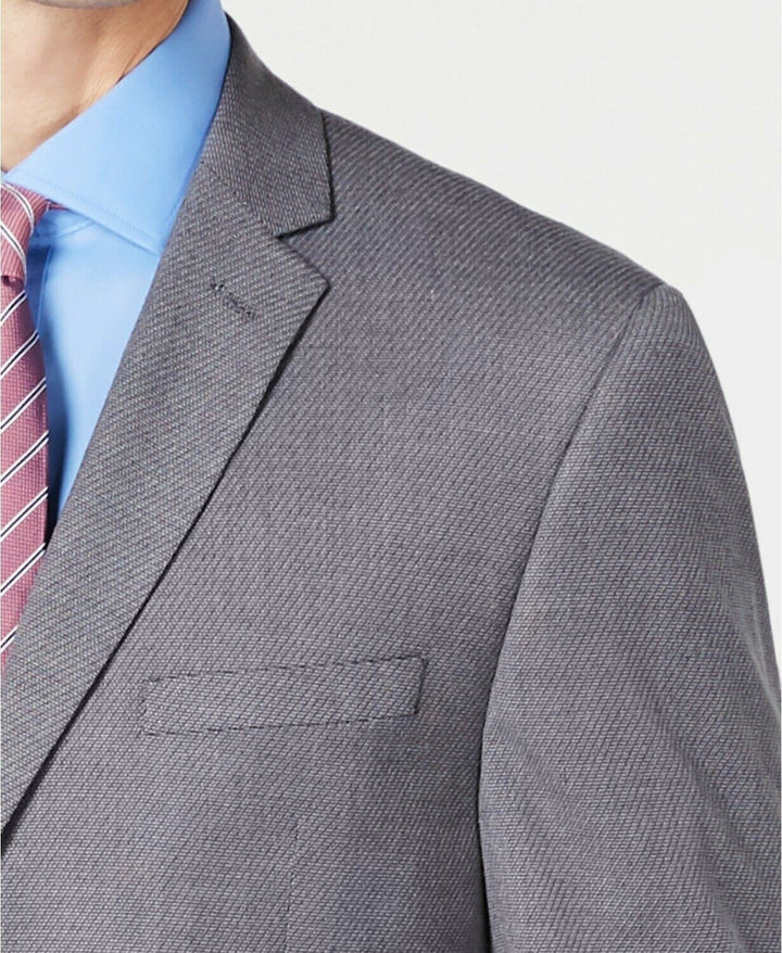 Translation missing: en.Vince Camuto Men's Slim-Fit Stretch Wrinkle-Resistant Suit Jacket Grey-46R