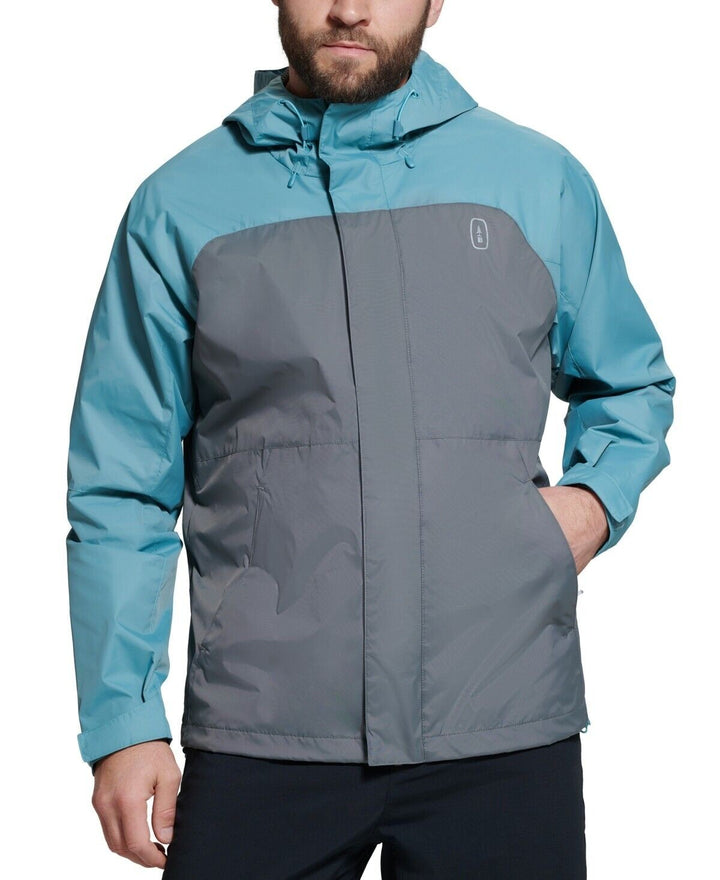 Translation missing: en.Bass Outdoor Men's Firebird Rain Tech Jacket in Gargoyle/Arctic-Small