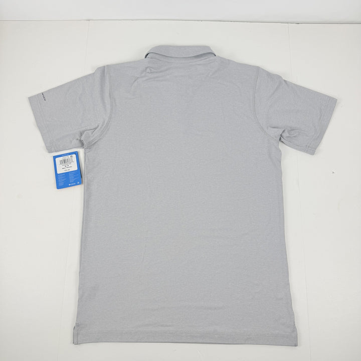 Translation missing: en.Columbia Men's Carter Short Sleeve Performance Crest Polo Grey-Small