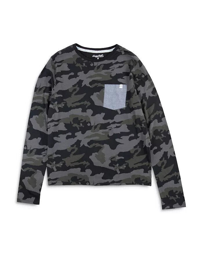 Translation missing: en.Sovereign Code Men's Wrap Long Sleeve T-Shirt in Marine Camo/Black-XL