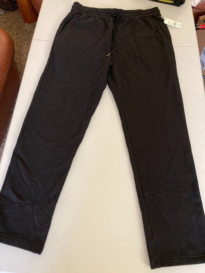 Translation missing: en.Velvet by Graham &amp; Spencer Jeremiah Drawstring Jogger Pants in Black-Large