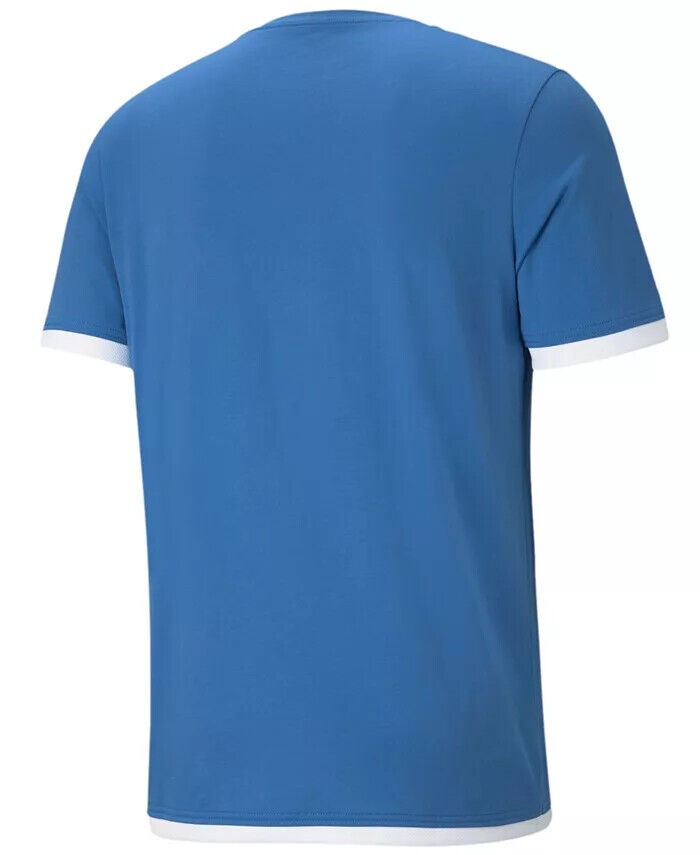 Translation missing: en.Puma Men's Summer Court Elevated Crew Neck Graphic T-Shirt Star Sapphire-Small
