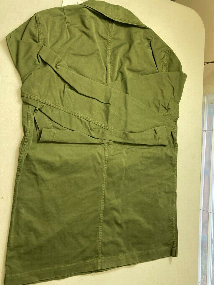 Translation missing: en.PS Paul Smith Convertible Collar Jacket in Olive Green-Size XS