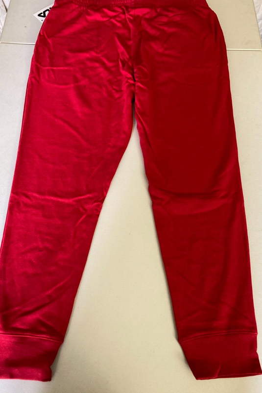 Translation missing: en.Fila Moby Men's French Terry Low Rise Joggers in Chili Pepper/White-Large