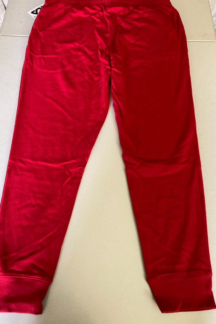 Translation missing: en.Fila Moby Men's French Terry Low Rise Joggers in Chili Pepper/White-Large